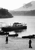 The Boat Landing, Derwentwater c.1955, Keswick