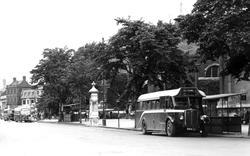 A Bus On Sheep Street c.1955, Kettering