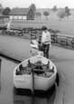 A Mother And Children, Wicksteed Park c.1965, Kettering
