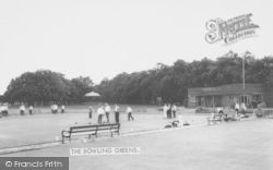 Bowling Green, Rockingham Road Pleasure Gardens c.1965, Kettering