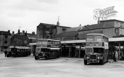 Buses At The Bus Station c.1965, Kettering