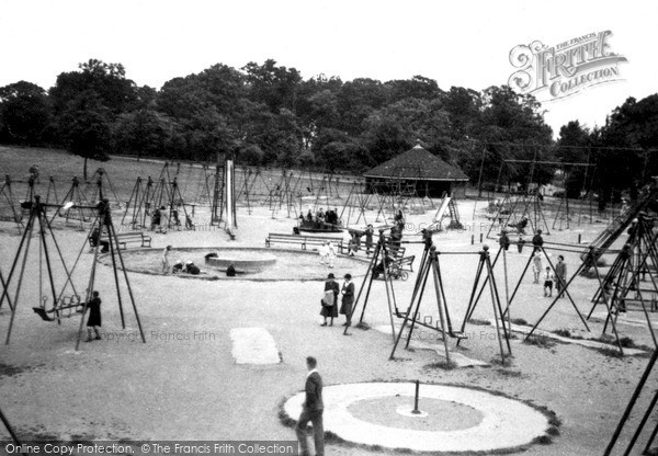 Photo of Kettering, Children's Playground c.1955