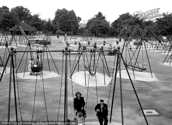 Photo of Kettering, Children's Playground c.1955