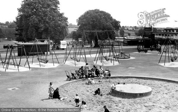 Photo of Kettering, Children's Playground c1955