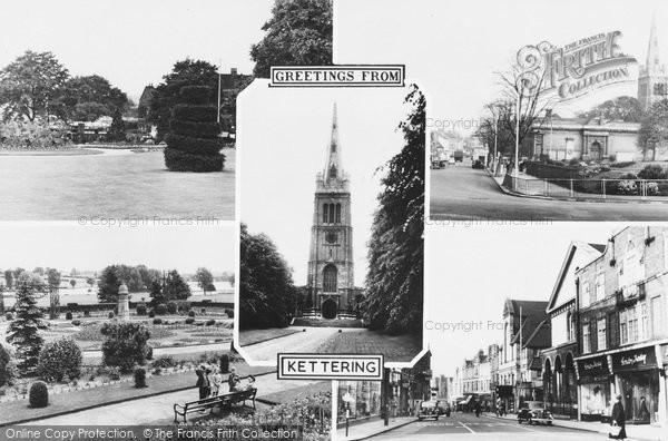 Photo of Kettering, Composite c.1955