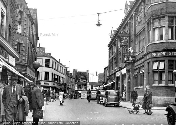 Photo of Kettering, High Street c1950