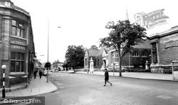 Library And Sheep Street c.1965, Kettering