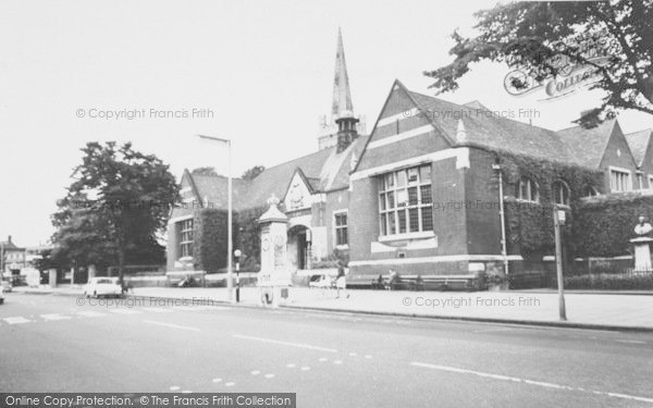 Photo of Kettering, Library And Sheep Street c.1965