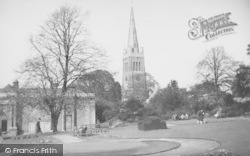 Manor House Fields And St Peter And St Paul's Church c.1965, Kettering