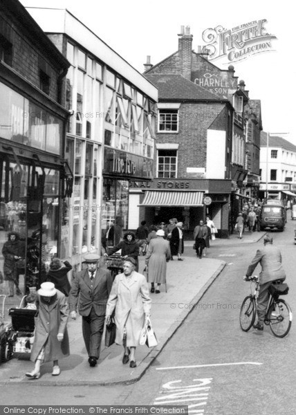 Photo of Kettering, People In The High Street c.1960