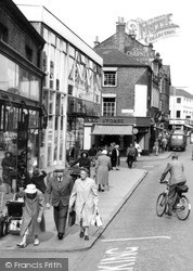 People In The High Street c.1960, Kettering