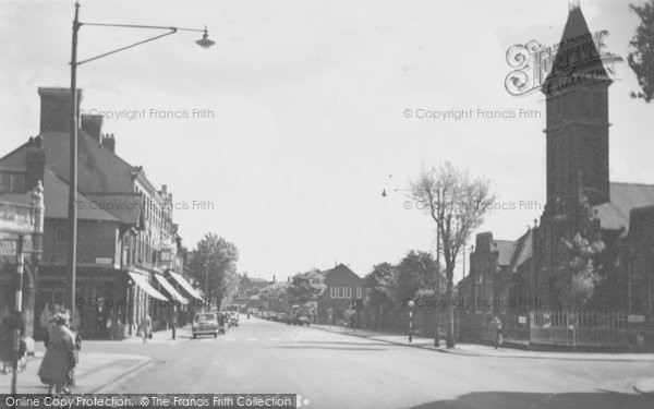 Photo of Kettering, Rockingham Road c.1950