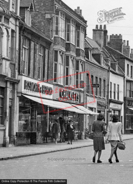 Photo of Kettering, Shopping On Silver Street c.1955
