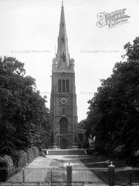 Photo of Kettering, St Peter And St Paul's Church 1922