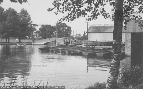 Photo of Kettering, The Boathouse, Wicksteed Park c.1955