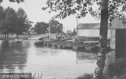 The Boathouse, Wicksteed Park c.1955, Kettering