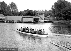 The Boating Lake c.1955, Kettering