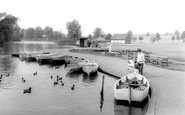The Lake, Wicksteed Park c.1965, Kettering