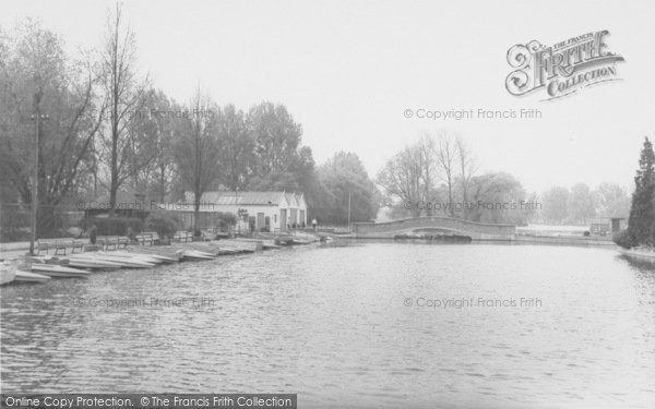 Photo of Kettering, The Lake, Wicksteed Park c.1965