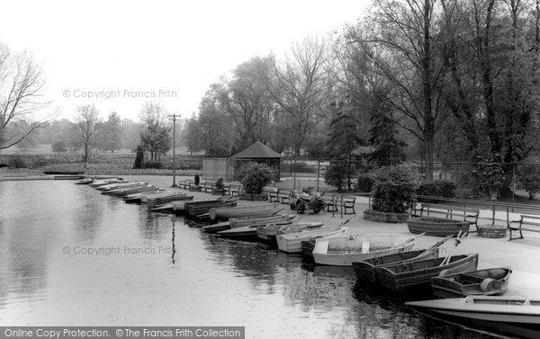 Photo of Kettering, The Lake, Wicksteed Park c.1965