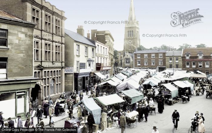 Kettering, The Market 1922