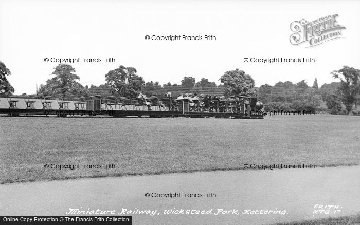 Photo of Kettering, The Miniature Railway, Wicksteed Park c.1955