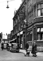 The Old White Horse, High Street c.1950, Kettering