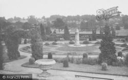 The Rose Garden, Wicksteed Park c.1955, Kettering