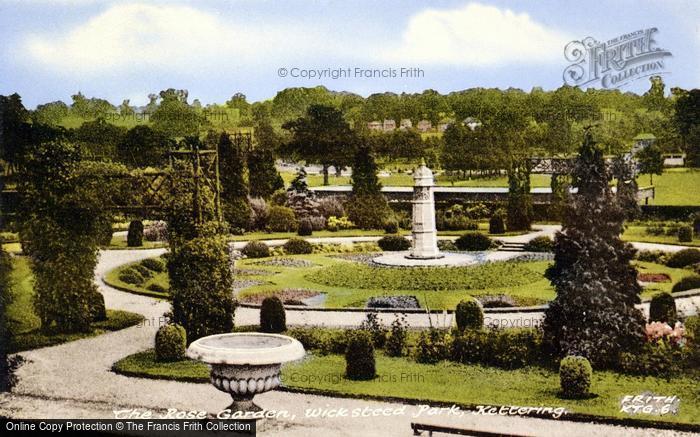 Photo of Kettering, The Rose Garden, Wicksteed Park c.1955