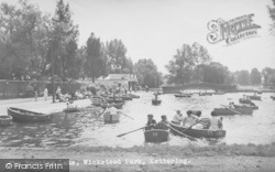 Wicksteed Park, Boating Lake c.1965, Kettering