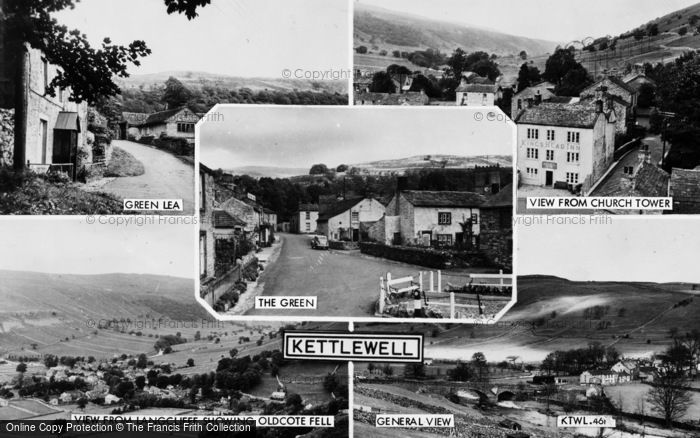 Photo of Kettlewell, Composite c.1955