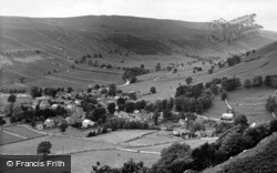 View From Langcliffe Showing Old Cote Fell c.1955, Kettlewell