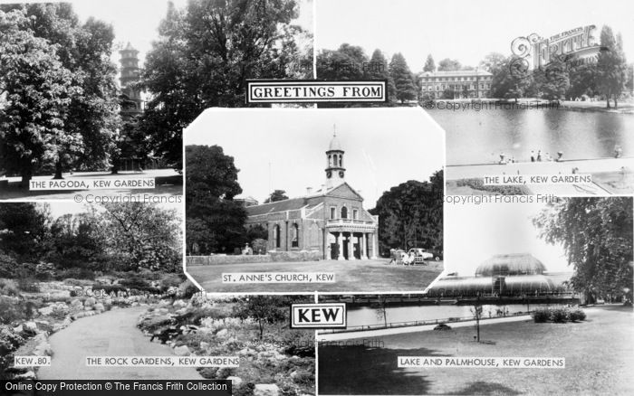Photo of Kew, Composite c.1960