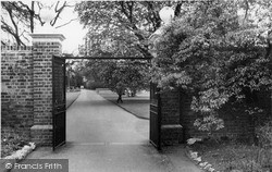 Gardens, The Gateway To The Wood Museum c.1965, Kew