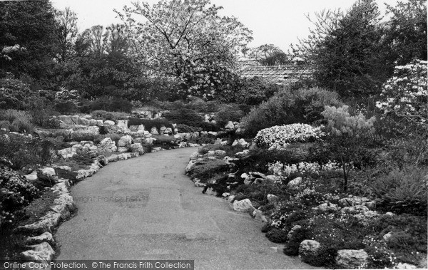 Photo of Kew, Gardens, The Rock Gardens c.1965