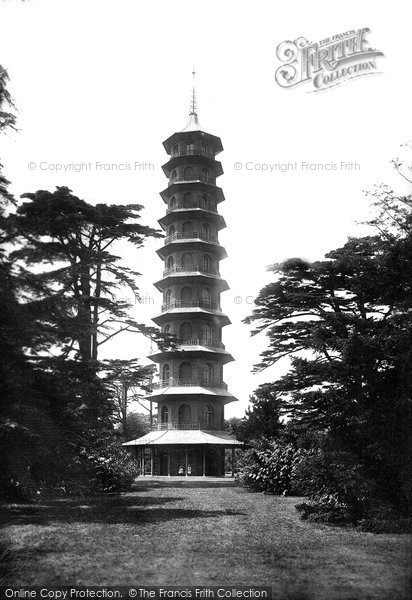 Photo of Kew, Kew Gardens, The Pagoda 1899