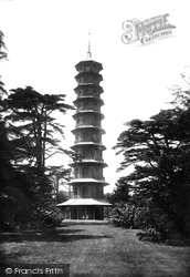 Kew Gardens, The Pagoda 1899, Kew