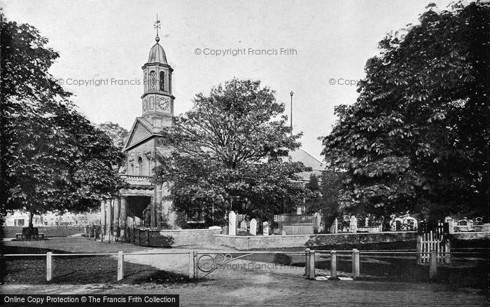Photo of Kew, St Anne's Church From The Green c.1895