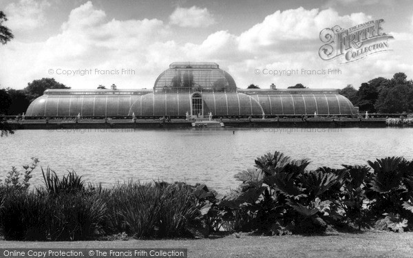 Photo of Kew, The Lake And Palmhouse c.1960