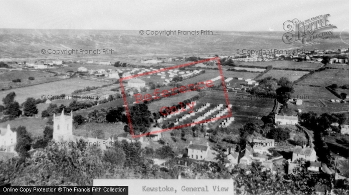 Photo of Kewstoke, General View c.1955