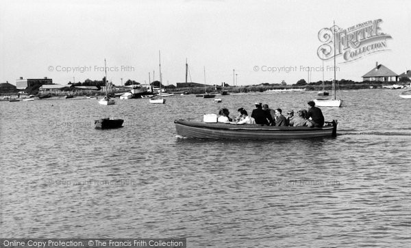 Photo of Keyhaven, Quay, The Ferry c.1960