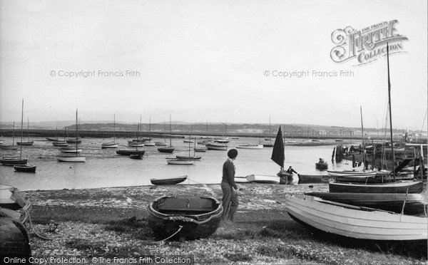 Photo of Keyhaven, Quay, The Yachting Basin c.1955