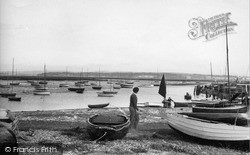 Quay, The Yachting Basin c.1955, Keyhaven