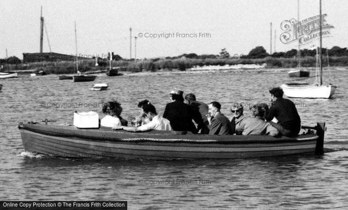Photo of Keyhaven, The Ferry c.1960