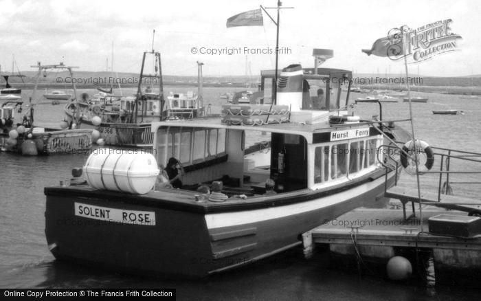 Photo of Keyhaven, The Hurst Ferry, 'solent Rose' 2003