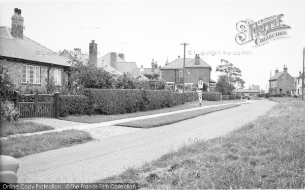 Photo of Keyingham, School Lane c.1955