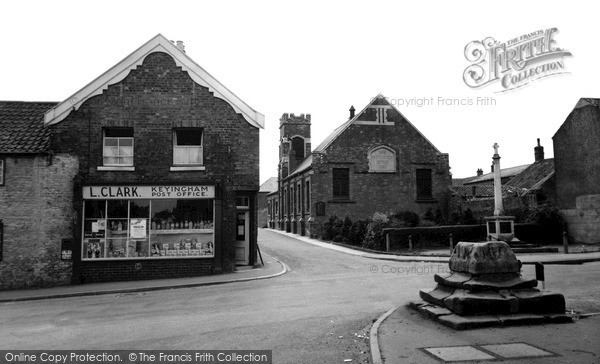 Photo of Keyingham, Village Centre c.1955
