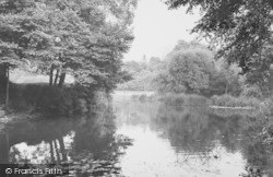 Avon Weir From River Chew c.1960, Keynsham