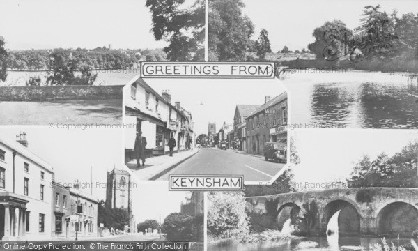 Photo of Keynsham, Composite c.1950