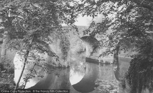 Photo of Keynsham, County Bridge From River Chew c.1960